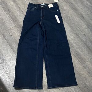 Universal Thread Dark Blue Wide Leg Jeans